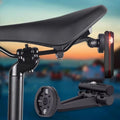 Saddle Rail Mount with GoPro action camera attached