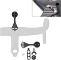 Carbon mount with Garmin quarter-turn insert on integrated bar